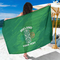 Custom Ireland Cricket Sarong Irish Celtic Knot - National Color