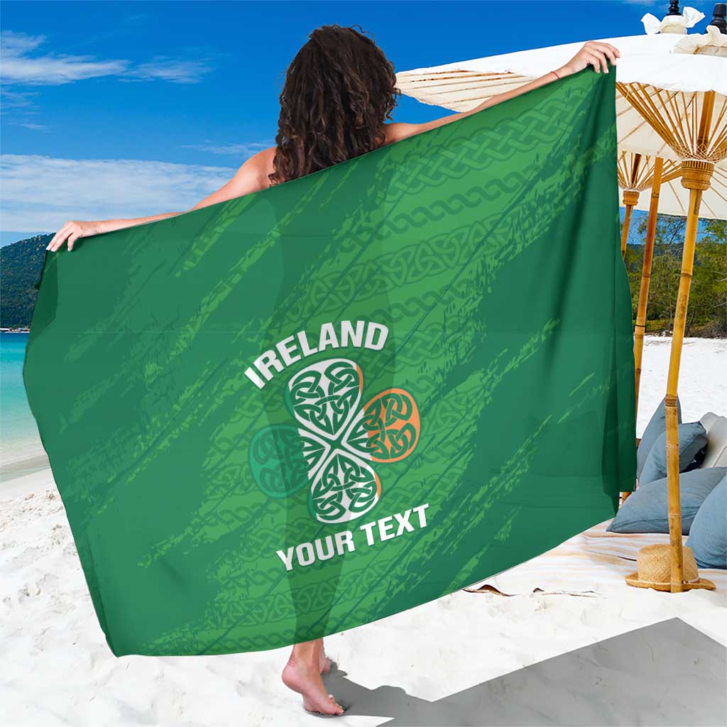 Custom Ireland Cricket Sarong Irish Celtic Knot - National Color