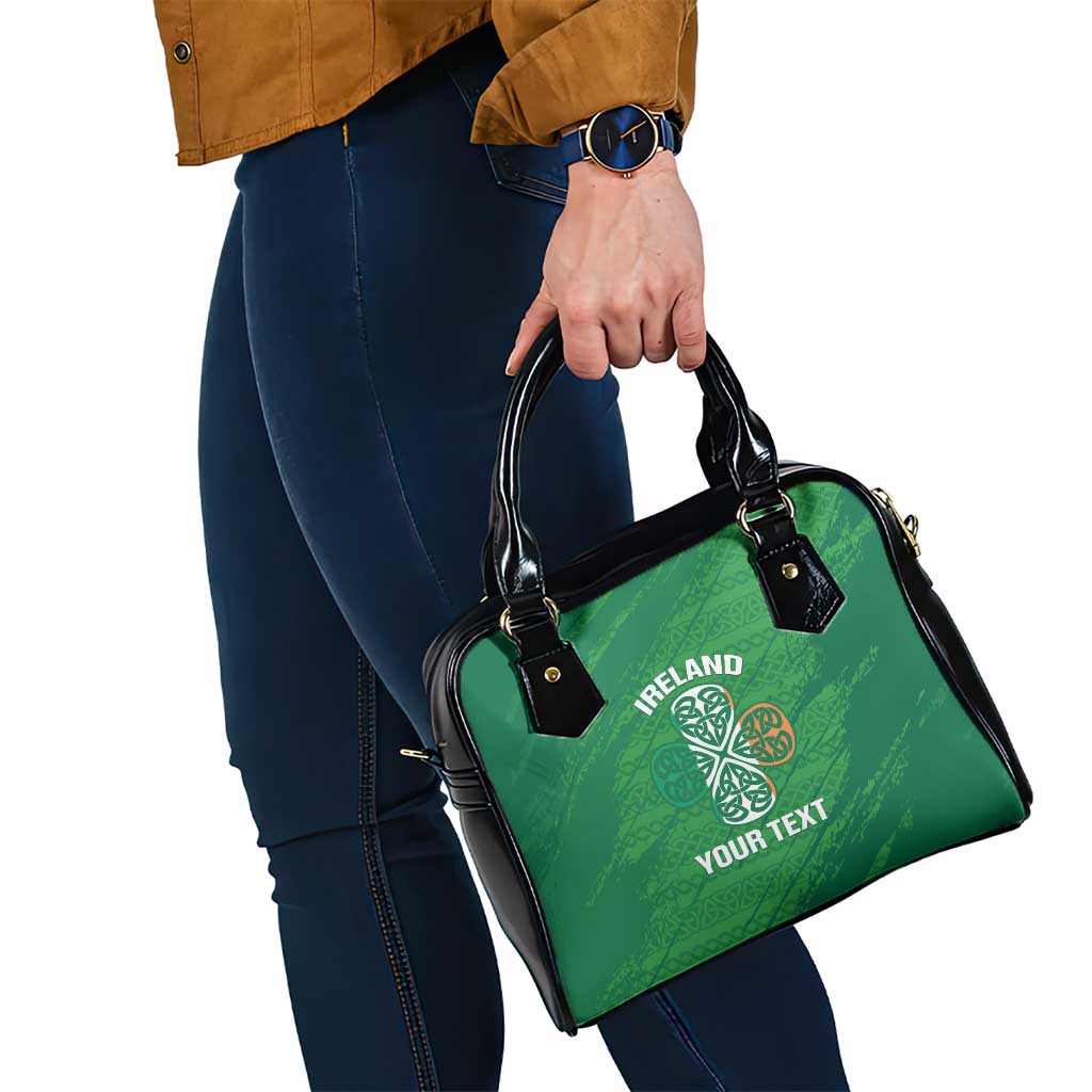 Custom Ireland Cricket Shoulder Handbag Irish Celtic Knot - National Color