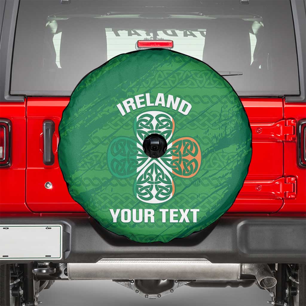 Custom Ireland Cricket Spare Tire Cover Irish Celtic Knot - National Color