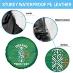 Custom Ireland Cricket Spare Tire Cover Irish Celtic Knot - National Color