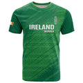 Custom Ireland Cricket T Shirt Irish Celtic Knot - National Color