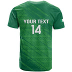 Custom Ireland Cricket T Shirt Irish Celtic Knot - National Color