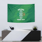 Custom Ireland Cricket Tapestry Irish Celtic Knot - National Color