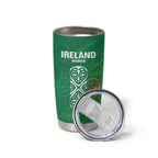 Custom Ireland Cricket Tumbler Cup Irish Celtic Knot - National Color