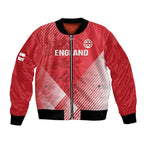 Custom England Cricket Bomber Jacket Go Champions Sporty Style