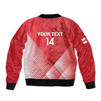 Custom England Cricket Bomber Jacket Go Champions Sporty Style