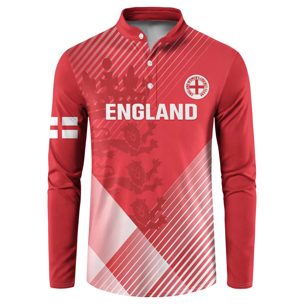 Custom England Cricket Button Sweatshirt Go Champions Sporty Style