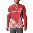 Custom England Cricket Button Sweatshirt Go Champions Sporty Style