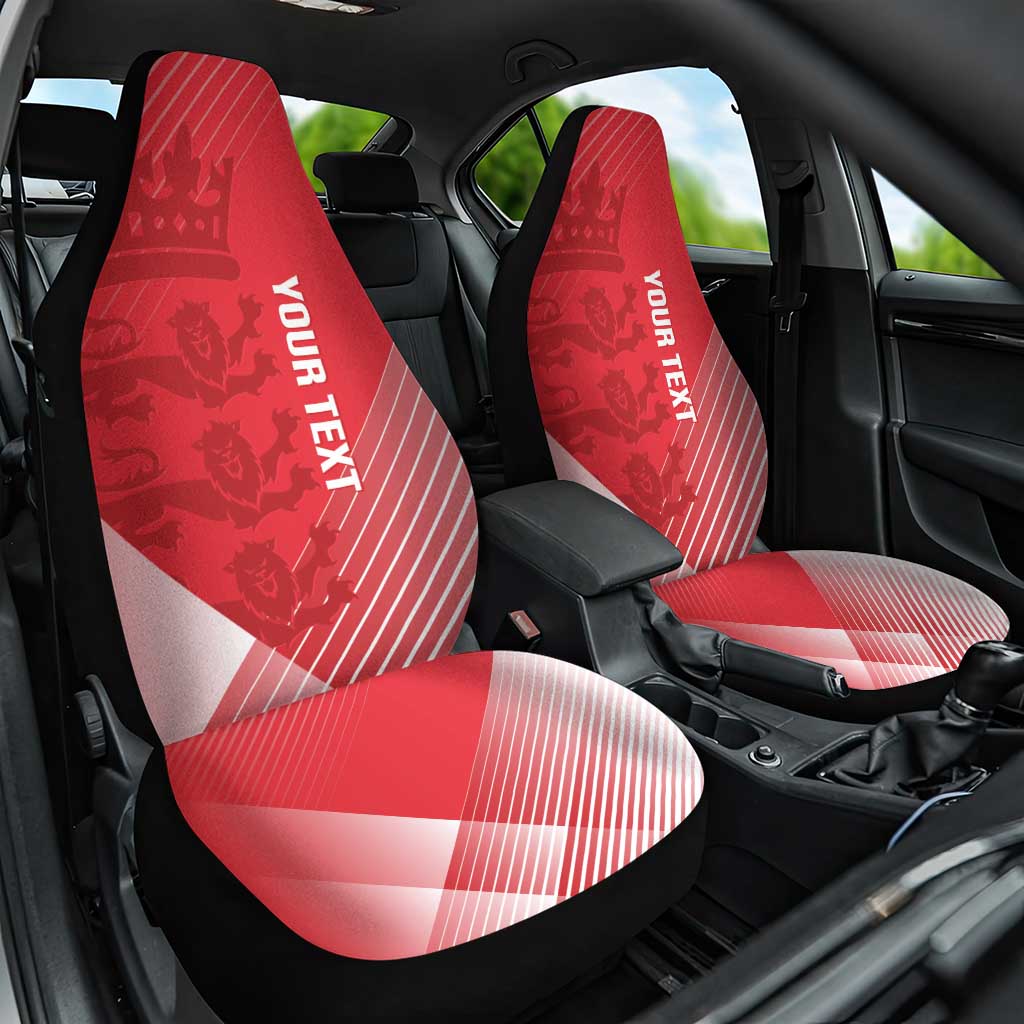 Custom England Cricket Car Seat Cover Go Champions Sporty Style