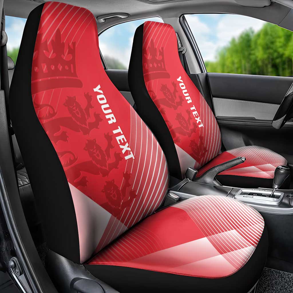 Custom England Cricket Car Seat Cover Go Champions Sporty Style