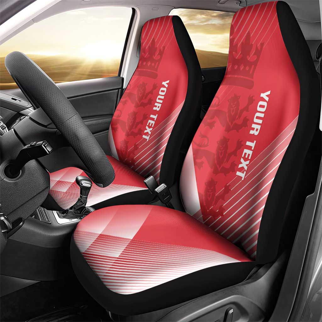 Custom England Cricket Car Seat Cover Go Champions Sporty Style