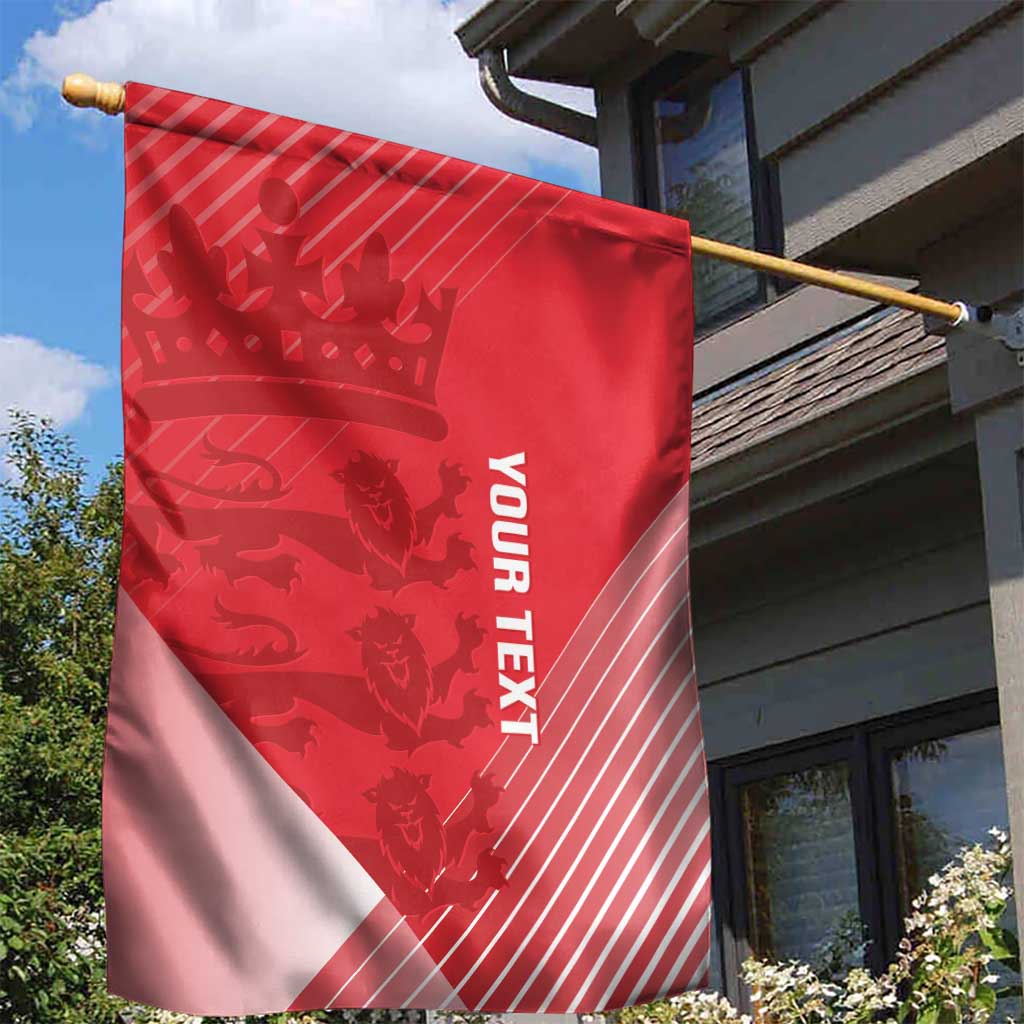 Custom England Cricket Garden Flag Go Champions Sporty Style