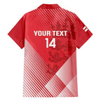 Custom England Cricket Hawaiian Shirt Go Champions Sporty Style
