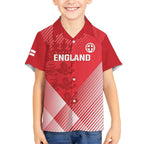 Custom England Cricket Hawaiian Shirt Go Champions Sporty Style