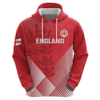 Custom England Cricket Hoodie Go Champions Sporty Style