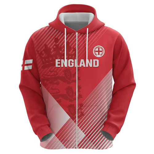 Custom England Cricket Hoodie Go Champions Sporty Style