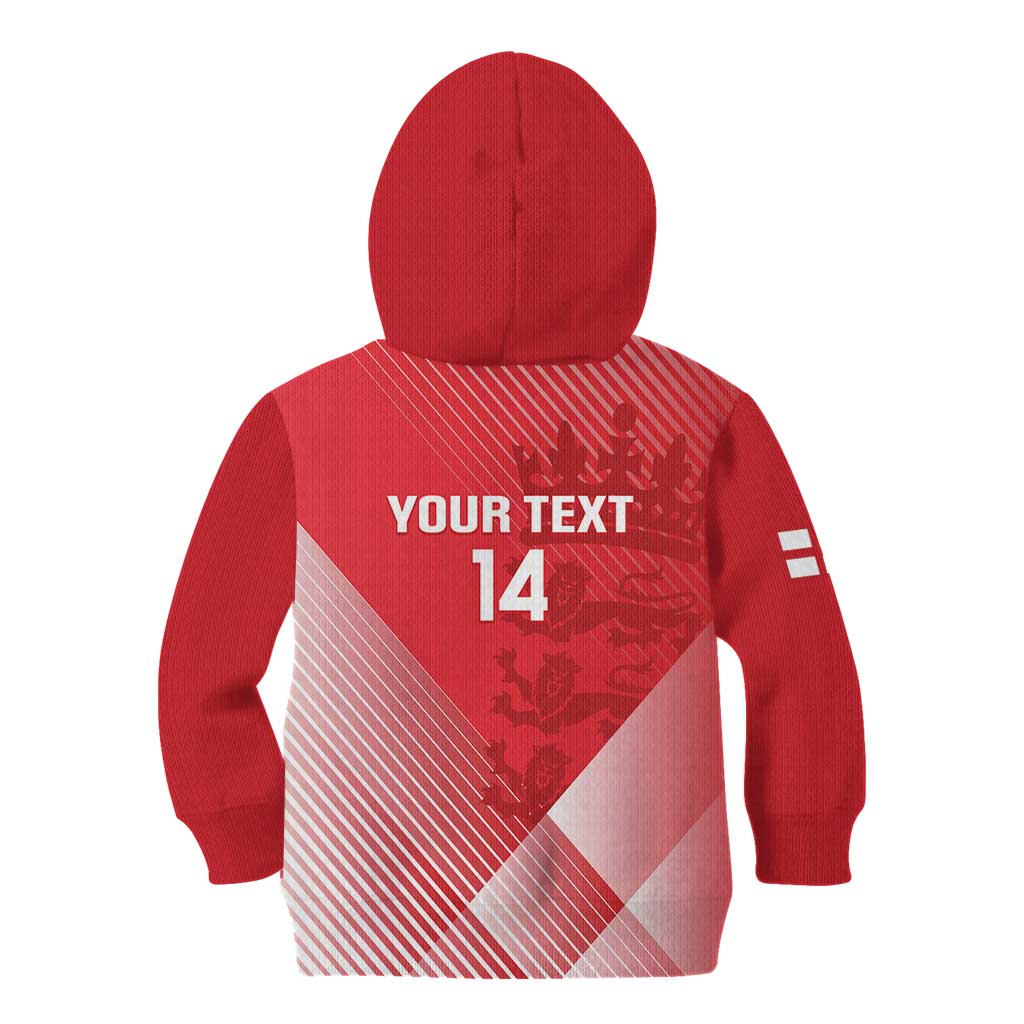 Custom England Cricket Kid Hoodie Go Champions Sporty Style