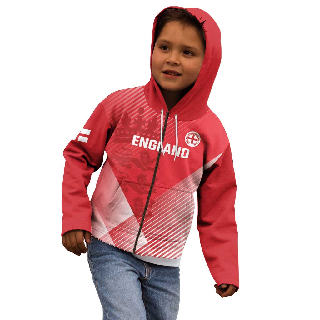 Custom England Cricket Kid Hoodie Go Champions Sporty Style