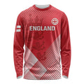 Custom England Cricket Long Sleeve Shirt Go Champions Sporty Style