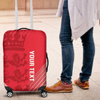 Custom England Cricket Luggage Cover Go Champions Sporty Style