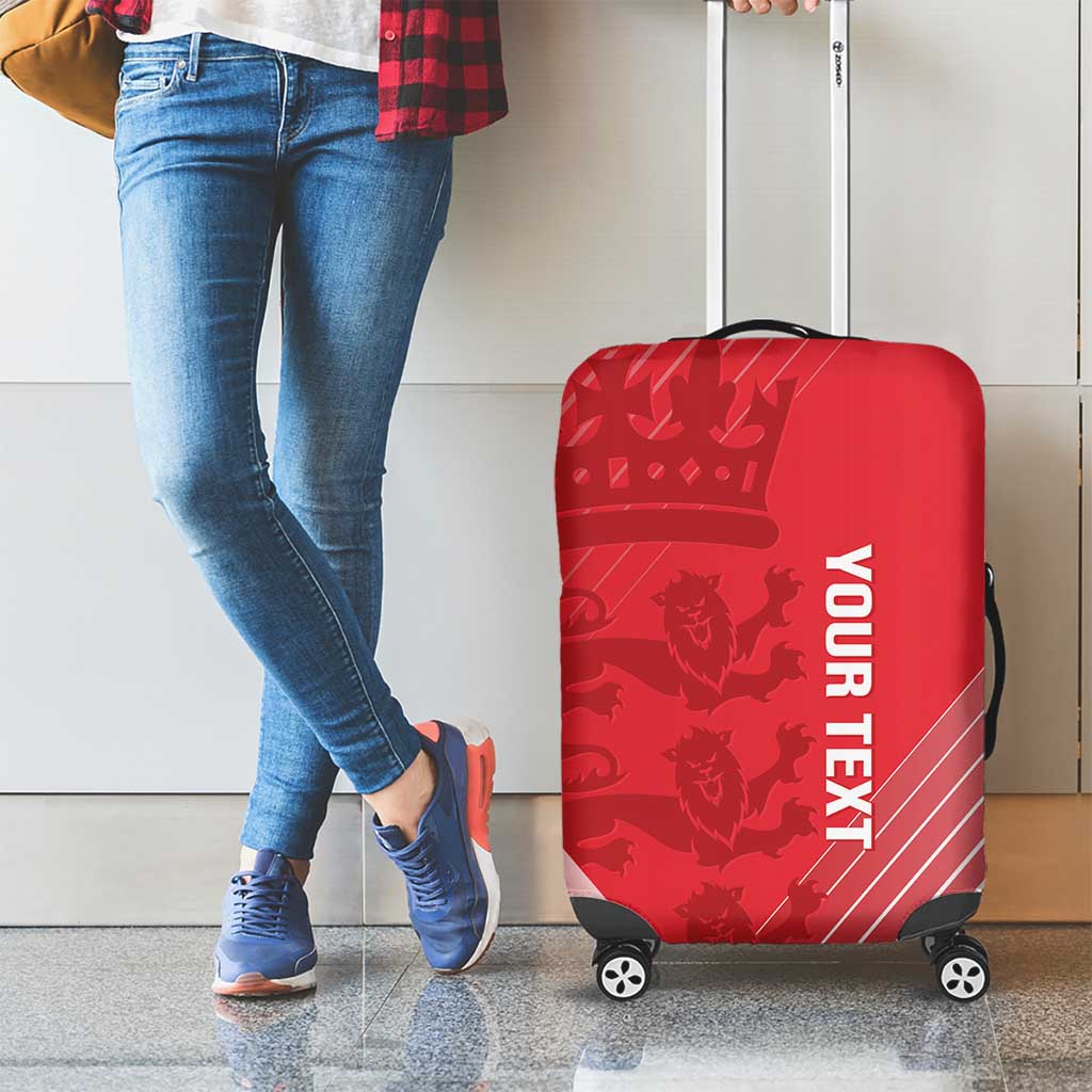 Custom England Cricket Luggage Cover Go Champions Sporty Style