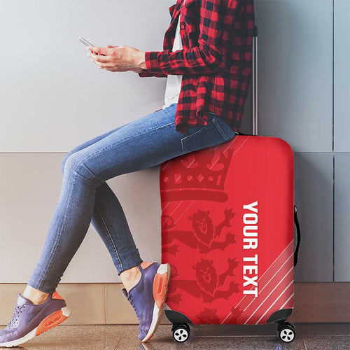 Custom England Cricket Luggage Cover Go Champions Sporty Style