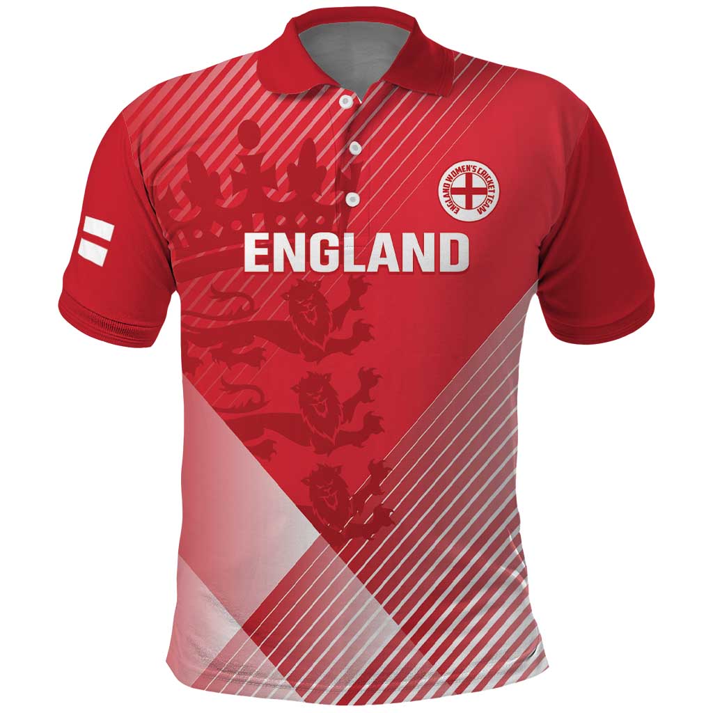 Custom England Cricket Polo Shirt Go Champions Sporty Style