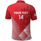 Custom England Cricket Polo Shirt Go Champions Sporty Style