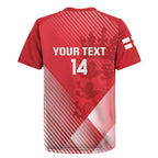 Custom England Cricket Rugby Jersey Go Champions Sporty Style