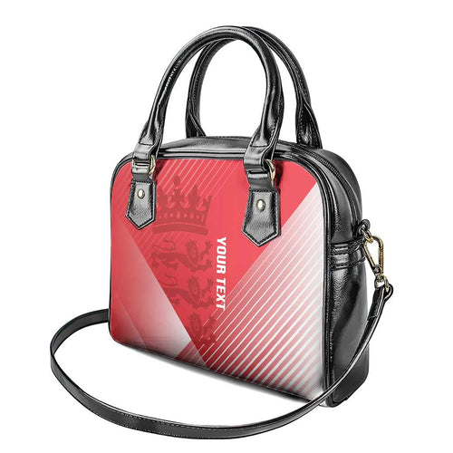 Custom England Cricket Shoulder Handbag Go Champions Sporty Style