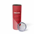 Custom England Cricket Skinny Tumbler Go Champions Sporty Style