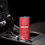 Custom England Cricket Skinny Tumbler Go Champions Sporty Style