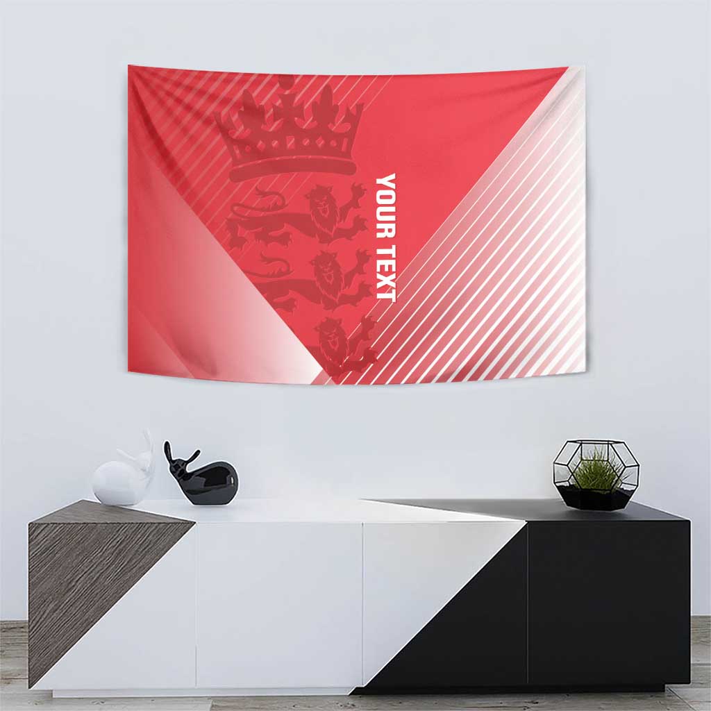 Custom England Cricket Tapestry Go Champions Sporty Style
