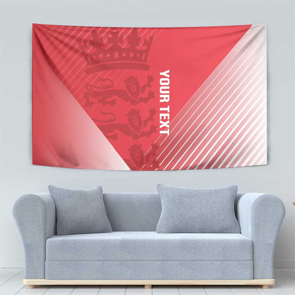 Custom England Cricket Tapestry Go Champions Sporty Style
