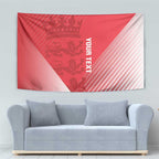 Custom England Cricket Tapestry Go Champions Sporty Style