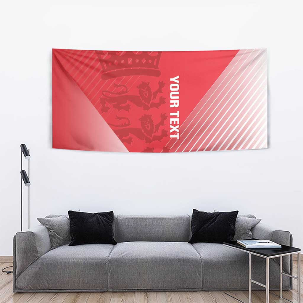 Custom England Cricket Tapestry Go Champions Sporty Style