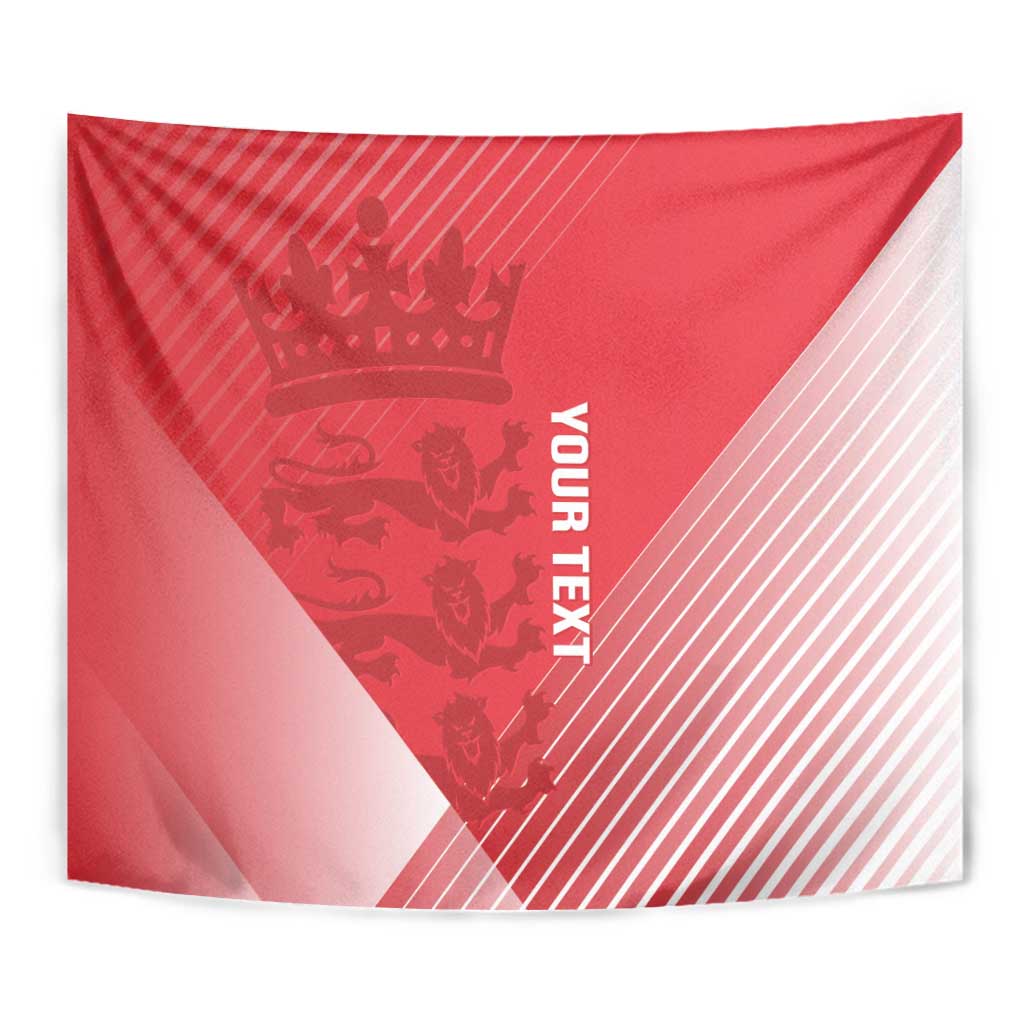 Custom England Cricket Tapestry Go Champions Sporty Style