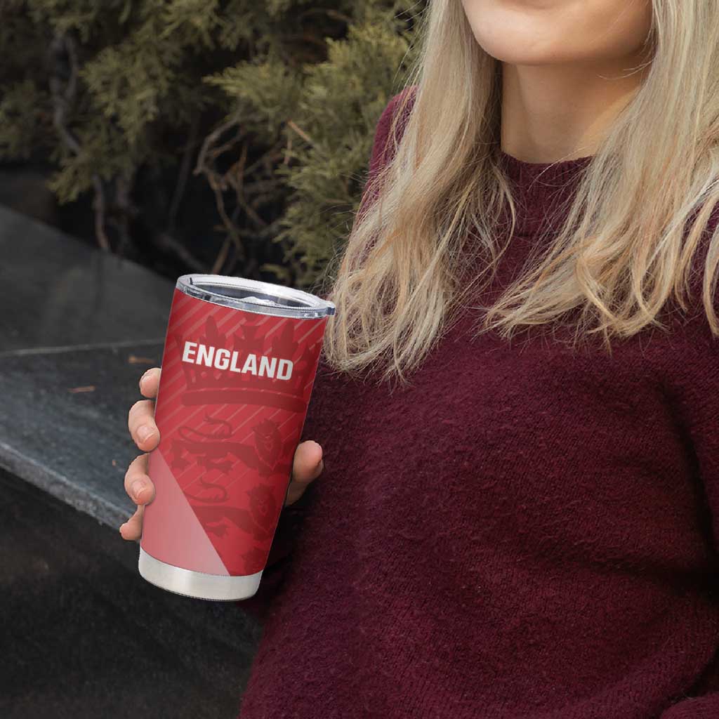 Custom England Cricket Tumbler Cup Go Champions Sporty Style