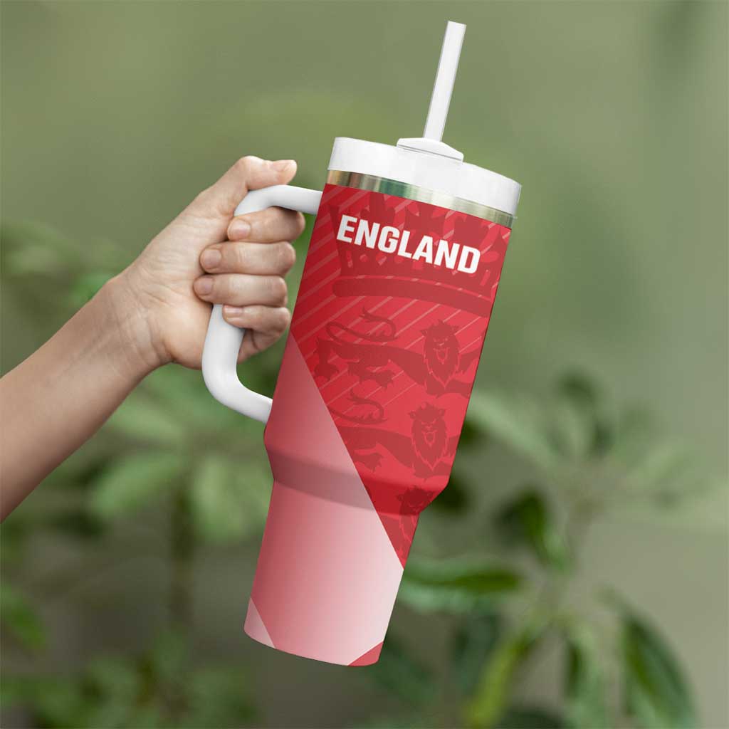 Custom England Cricket Tumbler With Handle Go Champions Sporty Style