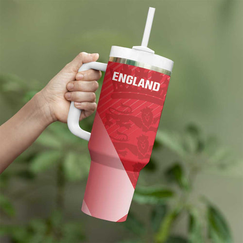 Custom England Cricket Tumbler With Handle Go Champions Sporty Style
