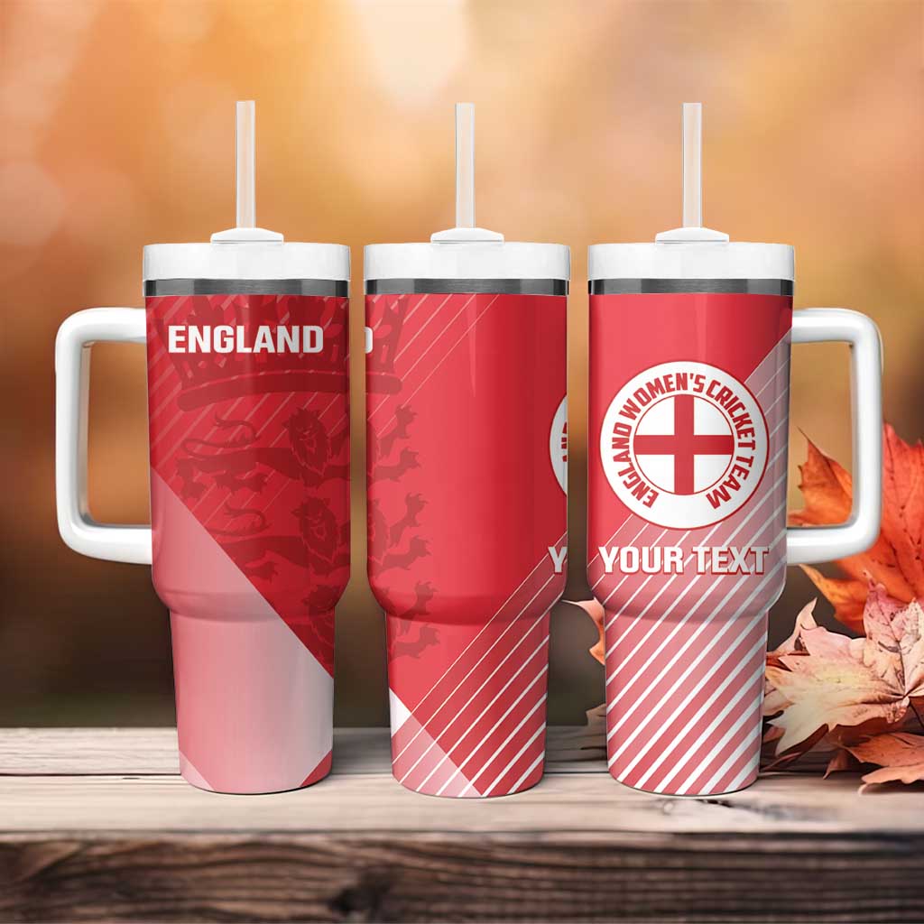 Custom England Cricket Tumbler With Handle Go Champions Sporty Style