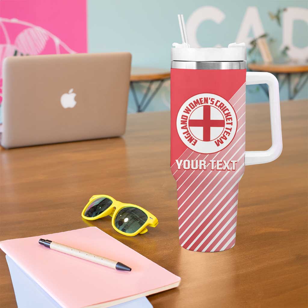 Custom England Cricket Tumbler With Handle Go Champions Sporty Style