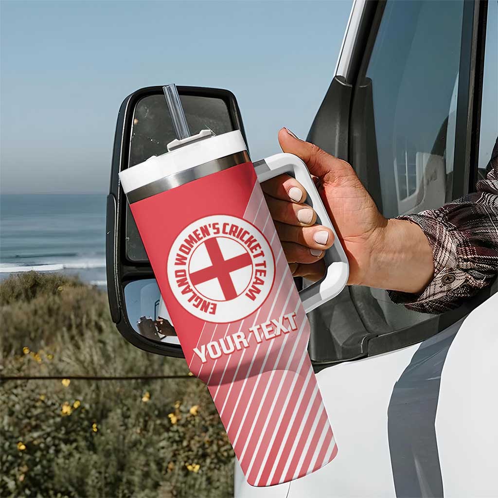 Custom England Cricket Tumbler With Handle Go Champions Sporty Style
