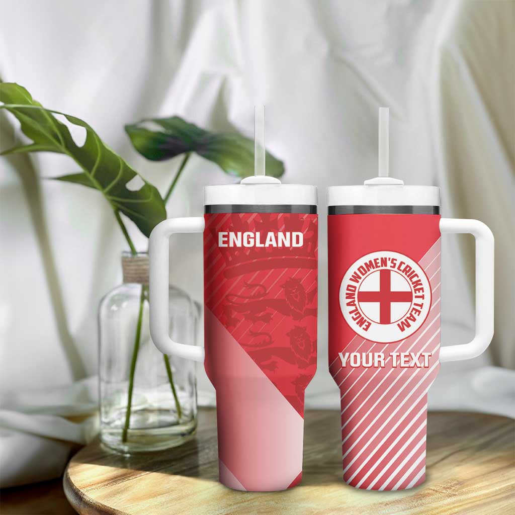 Custom England Cricket Tumbler With Handle Go Champions Sporty Style