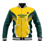 Custom Australia Cricket Baseball Jacket Go Champions Aussie