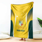 Custom Australia Cricket Blanket Go Champions Aussie