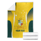 Custom Australia Cricket Blanket Go Champions Aussie