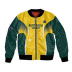 Custom Australia Cricket Bomber Jacket Go Champions Aussie
