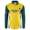 Custom Australia Cricket Button Sweatshirt Go Champions Aussie